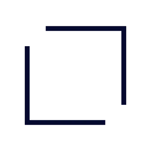 Logo icone Gembaware : carré bleu
